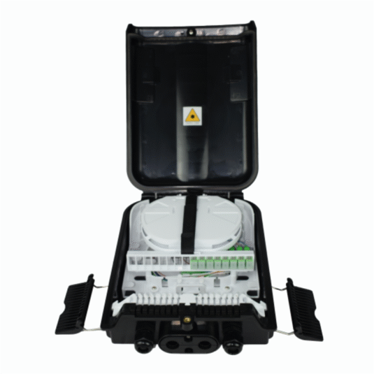 CAJA NAP TRADICIONAL CON SPLITTER CONECTORIZADO 1X8