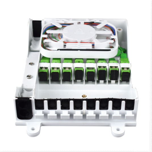 CAJA NAP INDOOR SPLITTER  CONECTORIZADO 1X8