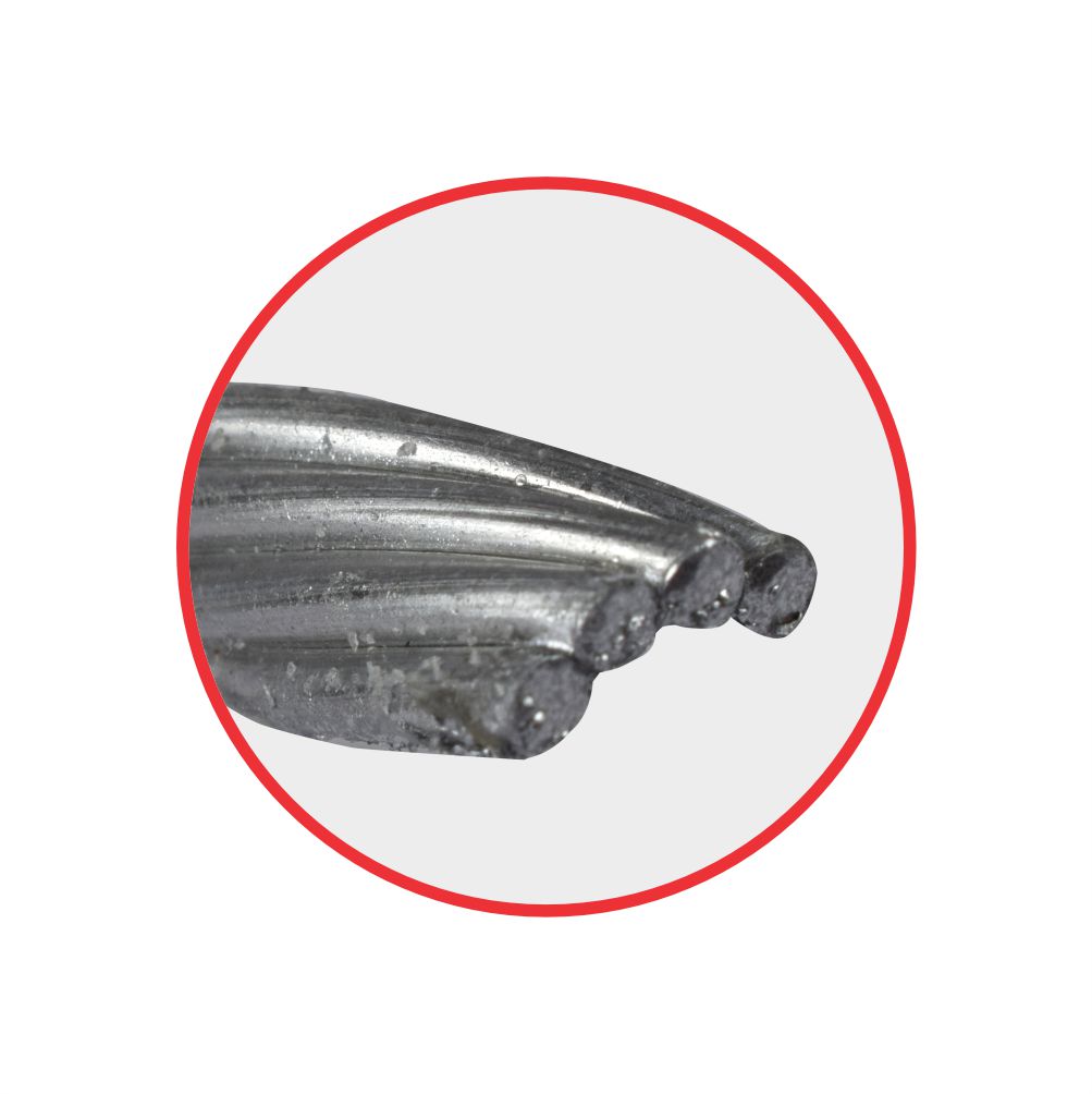 HERRAJE DE RETENCIÓN HELICOIDAL PARA FIBRA ÓPTICA 6.3 a 7mm - Imagen 2