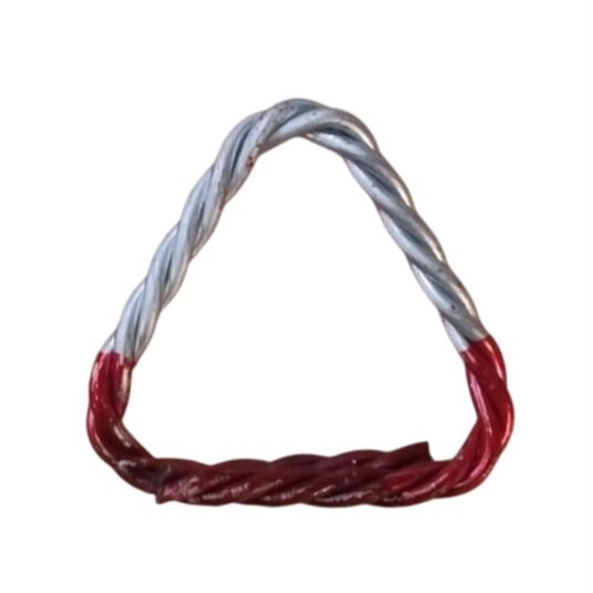 HERRAJE TRIANGULO TRENZADO